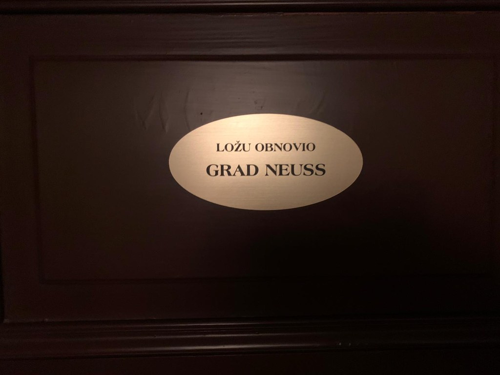 „Neusser Loge“ im kroatischen Nationaltheater in Rijeka