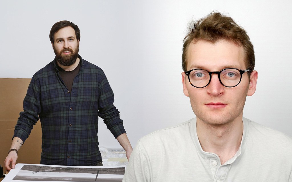 Amédé Ackermann (l.) und Till Bödeker erhielten im vergangenen Jahr den Kunstförderpreis für das Jahr 2020.